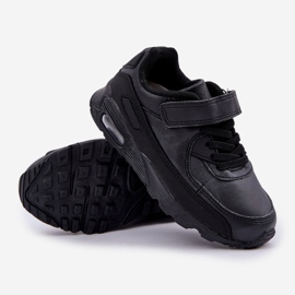 Zapatillas Infantiles Velcro Negro Krissandra 4