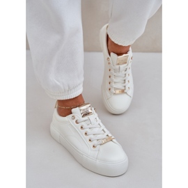 Zapatillas de deporte femenino Big Star nn274211 White blanco 4