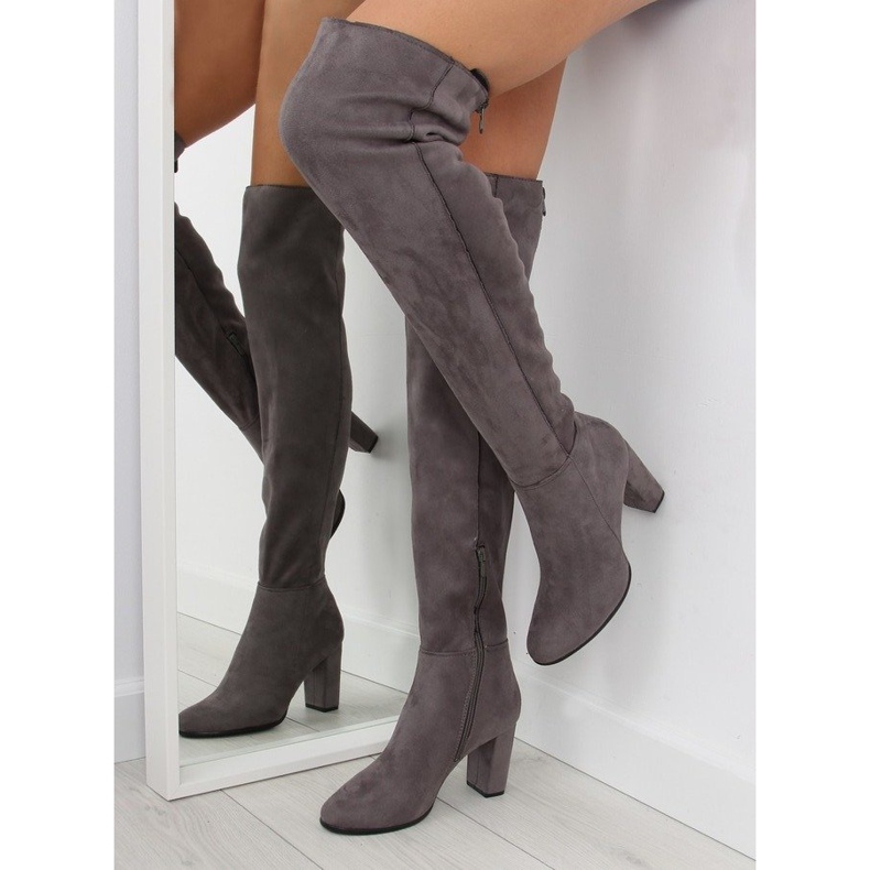 Gris Botas mosqueteras T062 gris 1 Gris Botas mosqueteras T062 gris 1