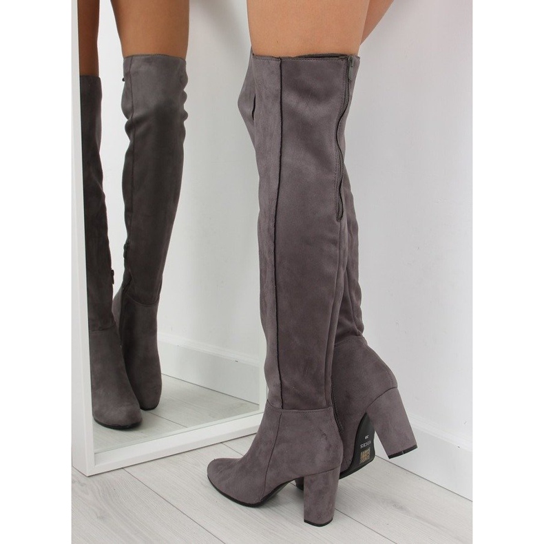 Gris Botas mosqueteras T062 gris 2 Gris Botas mosqueteras T062 gris 2