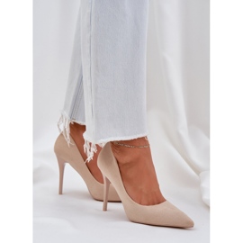 Classic Eco Simonable High Heels beige 3