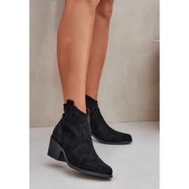 Botas de vaquero para condimentamiento ecológico oliazowe s.barski hy51-061 negro 2 Botas de vaquero para condimentamiento ecológico oliazowe s.barski hy51-061 negro 2