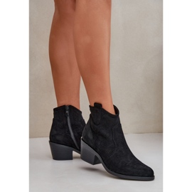 Botas de vaquero para condimentamiento ecológico oliazowe s.barski hy51-061 negro 3