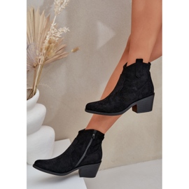 Botas de vaquero para condimentamiento ecológico oliazowe s.barski hy51-061 negro 8