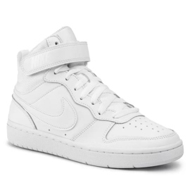 Nike Court Borough Mid 2 (GS) CD7782-100 Zapatos blancos 2