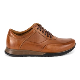 Olivier Zapato casual hombre piel 902KNT marron marrón 1