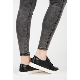 Zapatillas caladas negro 1