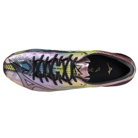 Mizuno Afla II Japón FG P1GA256001 Zapatos de fútbol plata 2