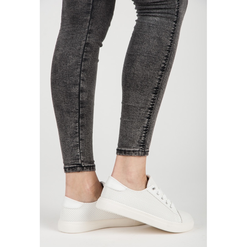 Deportivas caladas blanco 2