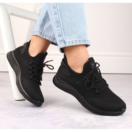 NEWS Novedad W EVE268 zapatillas deportivas negro 6