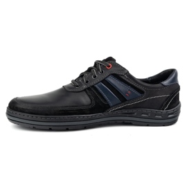 KOMODO Zapatos de cuero polaco 837k negro 1
