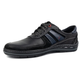KOMODO Zapatos de cuero polaco 837k negro 3