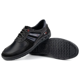 KOMODO Zapatos de cuero polaco 837k negro 5