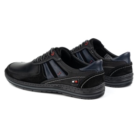 KOMODO Zapatos de cuero polaco 837k negro 6