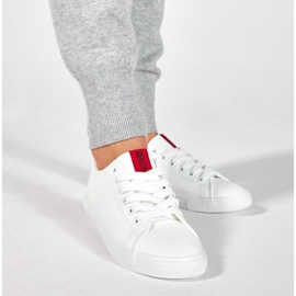 Zapatillas para mujeres zapatillas big star dd274685 blanco 8