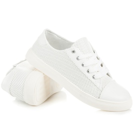 Deportivas caladas blanco 5