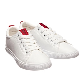 Zapatillas para mujeres zapatillas big star dd274685 blanco 4