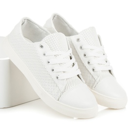 Deportivas caladas blanco 6
