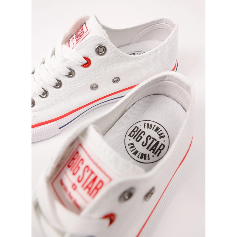 Zapatillas de deporte femenino Big Star nn274656 White blanco 1