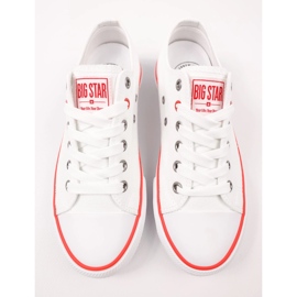Zapatillas de deporte femenino Big Star nn274656 White blanco 2
