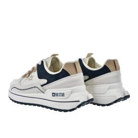 Zapatillas para mujeres zapatillas big star nn274a092 beige 2