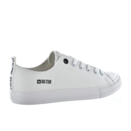 Zapatillas para hombres Big Star KK174008 White Shoes blanco 4