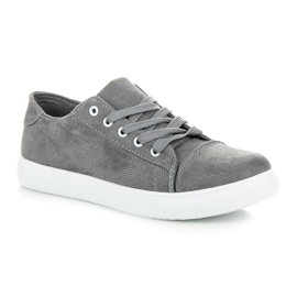 Deportivas caladas gris 4