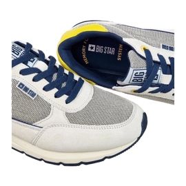 Big Star Zapatos deportivos para hombres memoria espuma gran estrella LL174120 beige 2