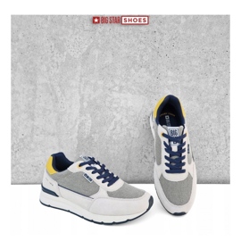 Big Star Zapatos deportivos para hombres memoria espuma gran estrella LL174120 beige 6