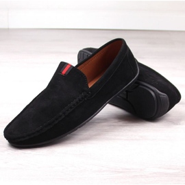 Mocasines McKeylor de ante M 2260 JAN208A negro 4