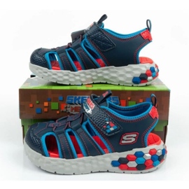 Sandalias Skechers 402213L/NVRD azul 27