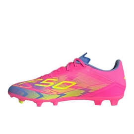 Adidas F50 League FG/MG IE1291 Zapatos de fútbol rosado 4