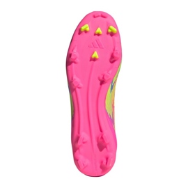 Adidas F50 League FG/MG IE1291 Zapatos de fútbol rosado 5