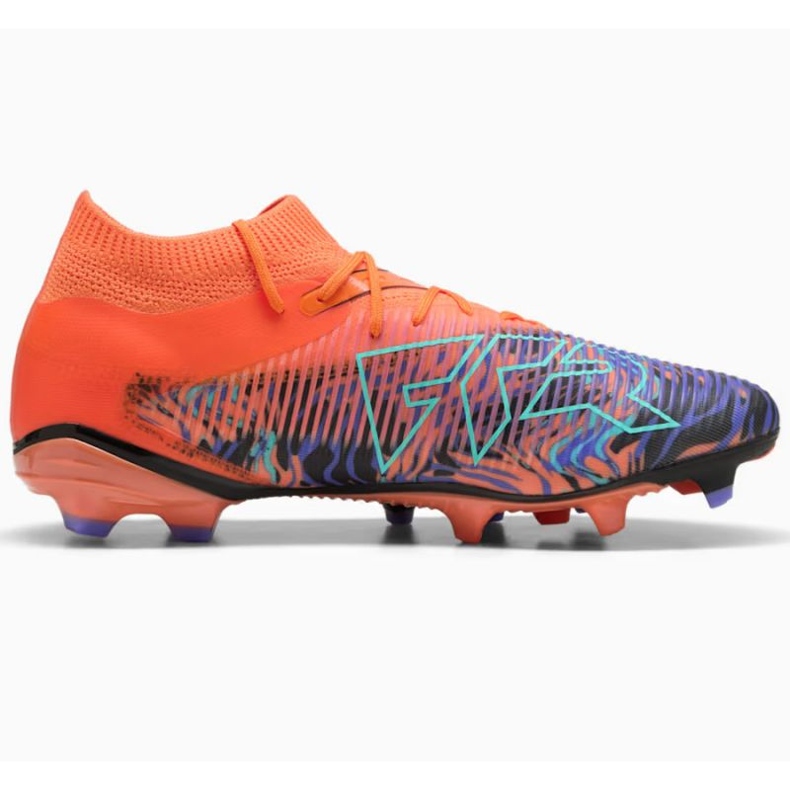 Puma Future 8 Match Creativity FG/AG 108431-01 Zapatos de fútbol naranja 1