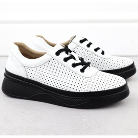 Zapatos de trabajo abierto en la plataforma blanca Vinceza 79506 blanco 2 Zapatos de trabajo abierto en la plataforma blanca Vinceza 79506 blanco 2