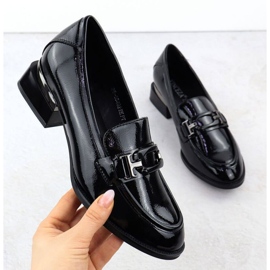Zapatos barnizados Vinceza en 58492 Jan362a negro 1