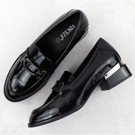 Zapatos barnizados Vinceza en 58492 Jan362a negro 3