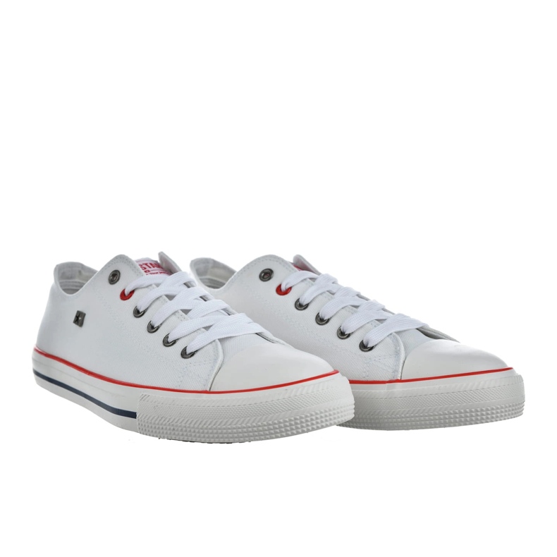 Big Star Zapatos para hombres grandes estrellas nn174301 zapatillas blancas blanco 2