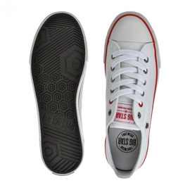 Big Star Zapatos para hombres grandes estrellas nn174301 zapatillas blancas blanco 1