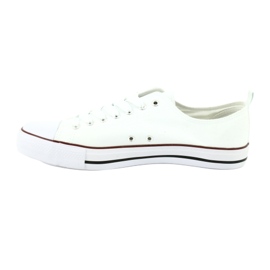 American Club Zapatillas clásicas de hombre American LH36, blanco 1