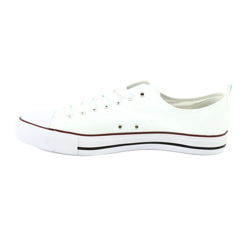 American Club Zapatillas clásicas de hombre American LH36, blanco 1
