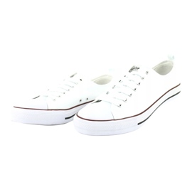 American Club Zapatillas clásicas de hombre American LH36, blanco 2