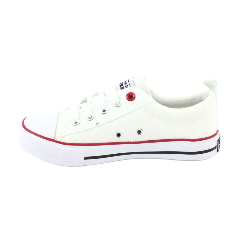 American Club Zapatillas de zapatillas LH25 American LH25 americanas americanas para niños atados blanco 2 American Club Zapatillas de zapatillas LH25 American LH25 americanas americanas para niños atados blanco 2
