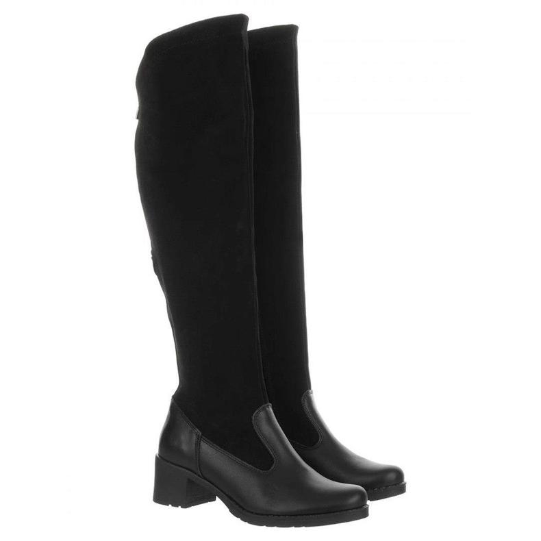 Olivier Botas de abrigo Agnes Con Licem negro 1