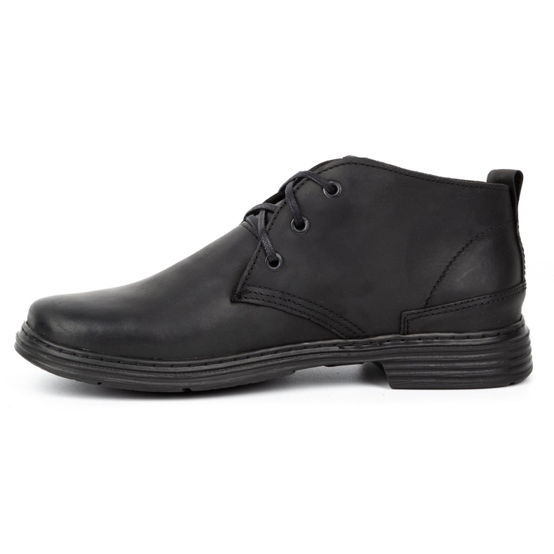 Polbut Botas de cuero para hombre 191D negro 2