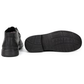 Polbut Botas de cuero para hombre 191D negro 5
