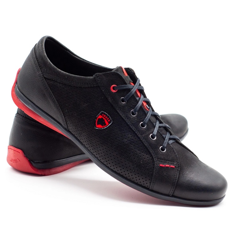 Joker Zapatos casuales negros para hombre 295J 1