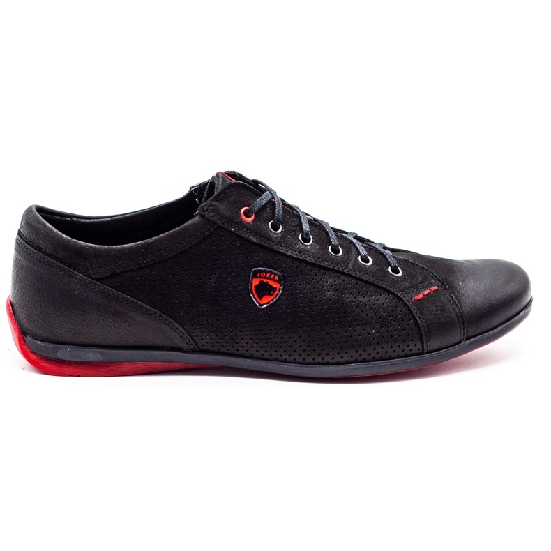 Joker Zapatos casuales negros para hombre 295J 2