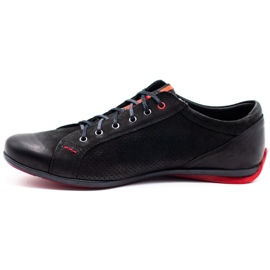 Joker Zapatos casuales negros para hombre 295J 3