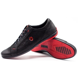 Joker Zapatos casuales negros para hombre 295J 5